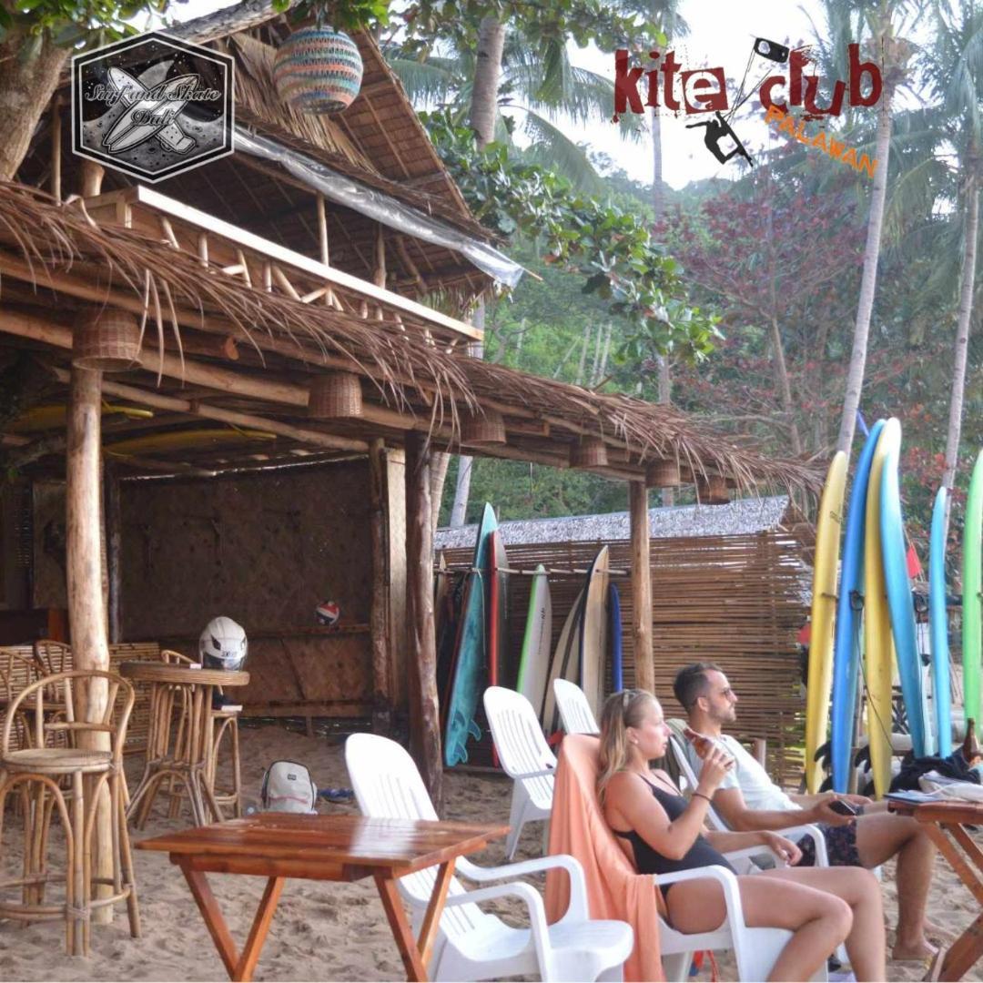 Surf And Skate Duli El Nido By Kiteclub Palawan Hostel Exterior photo
